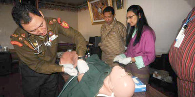 Bhutan Foundation donates TraumaMan to JDWNRH