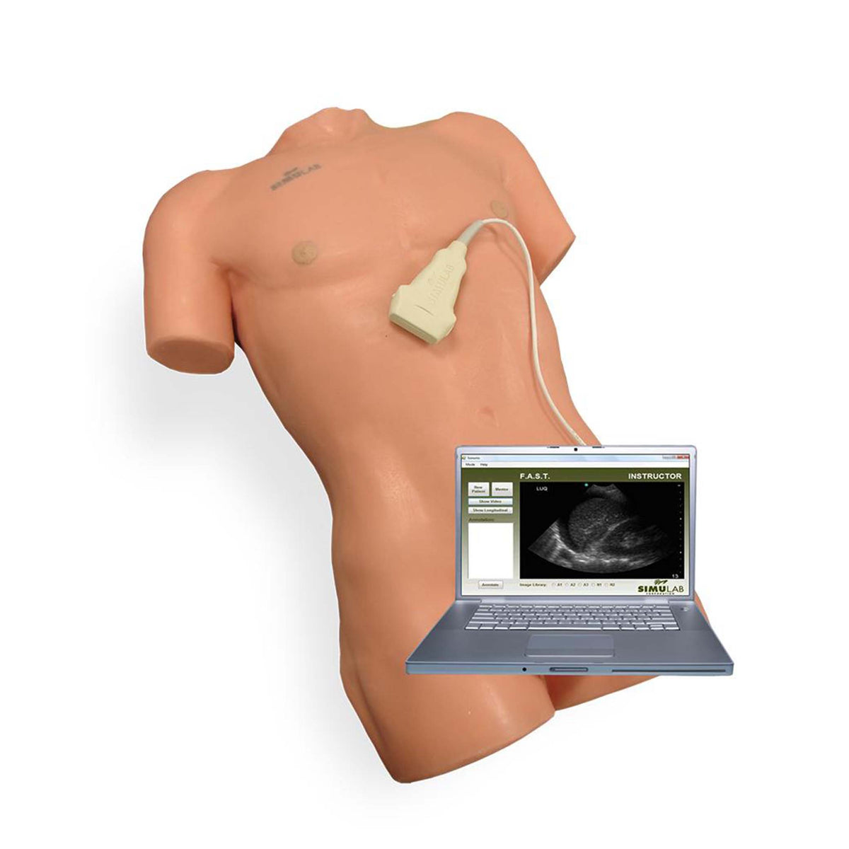 SonoMan Diagnostic Ultrasound Simulator  Simulab Corporation